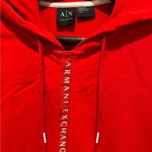 Armani Exchange Vibrant Red Pullover